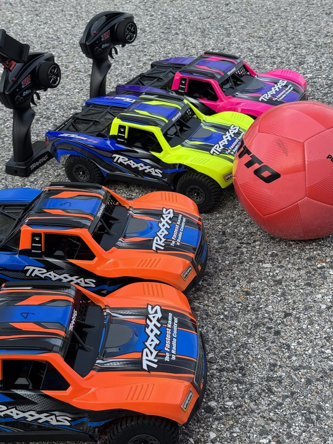 The Next Level Gaming RC fleet ready for a match in the DMV